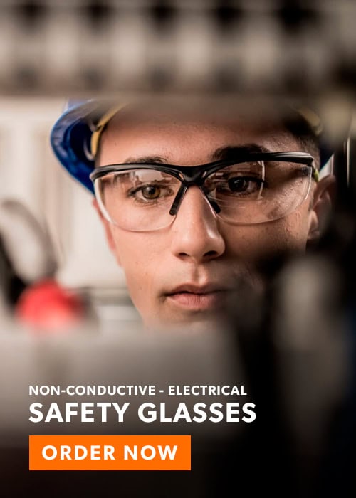 Non-Conductive Electrical Safety Glasses_Shop Now Blog Banner - RX SAFETY