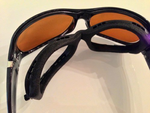 Foam Inserts in Prescription Safety Glasses