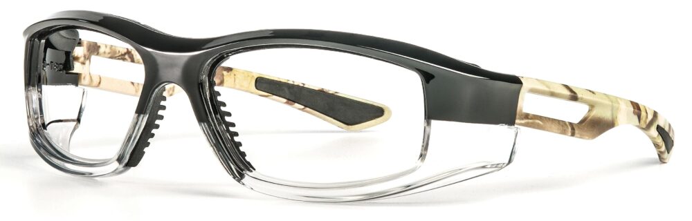 ArtCraft 97206 in Shiny Black Frame Shiny Black Lens Angled Side Left