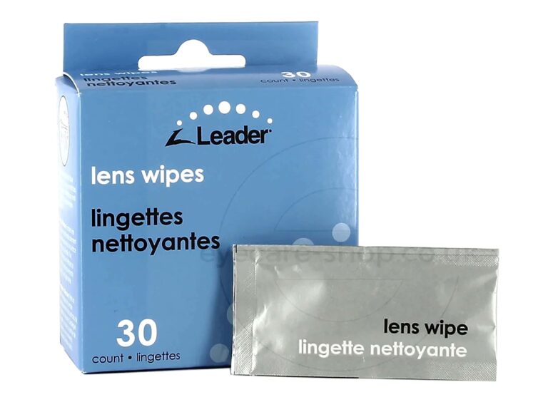 Cleaning Product. Leader Box with 30 lens wipes.