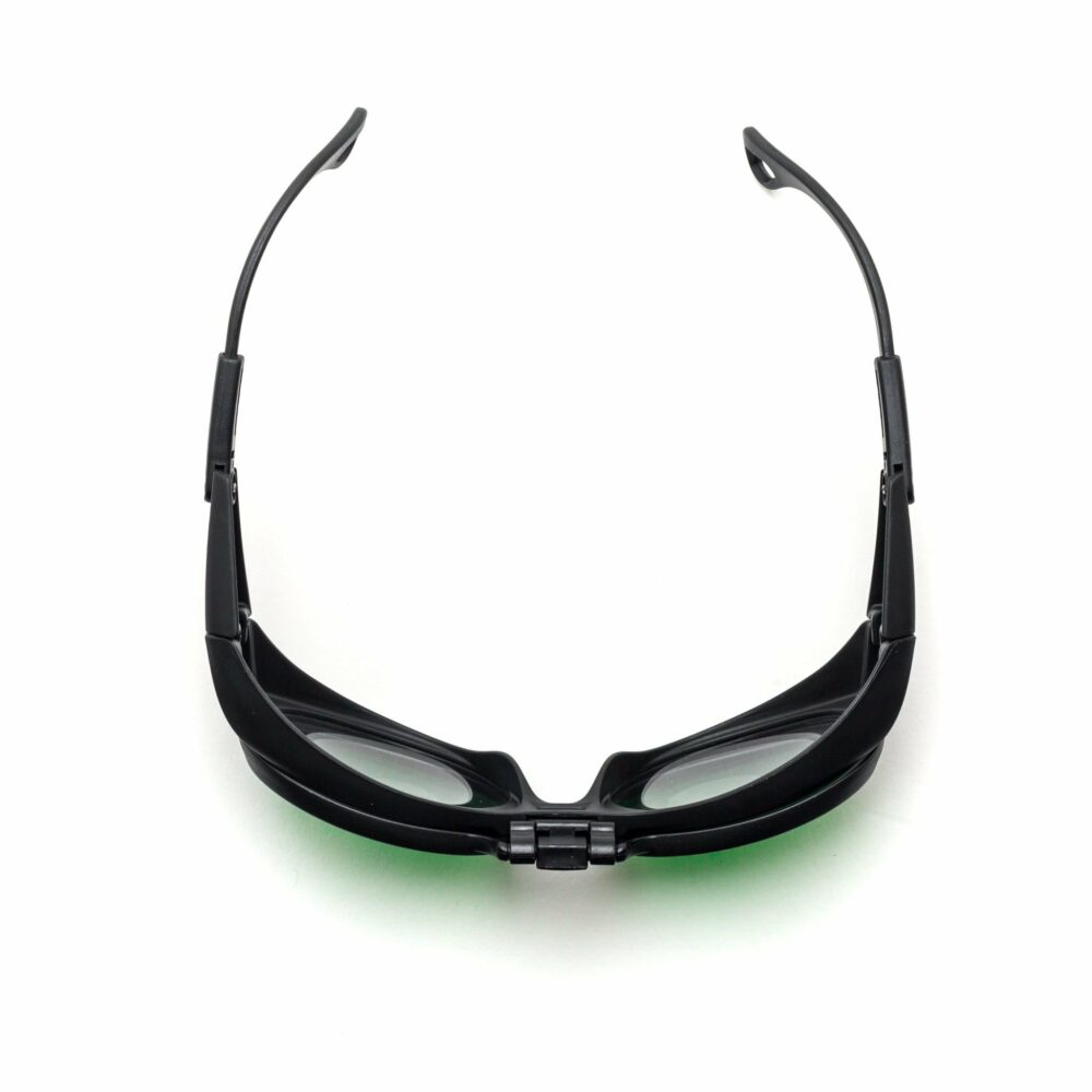 IR Protection Safety Glasses RX  BK GN RX