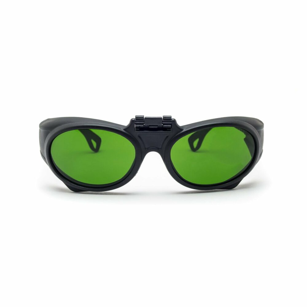 IR Protection Safety Glasses RX  BK GN RX