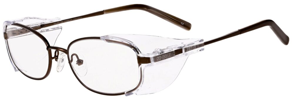 OnGuard 451 Safety Glasses in Brown
