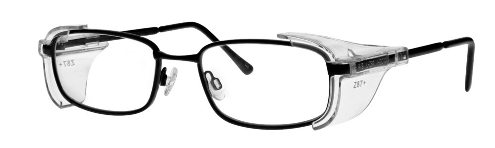 RX-400-BK-54 Prescription Safety Glasses. Angle left