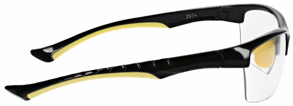 Prescription Free Form Safety Glasses RX-5008-BK in Black
