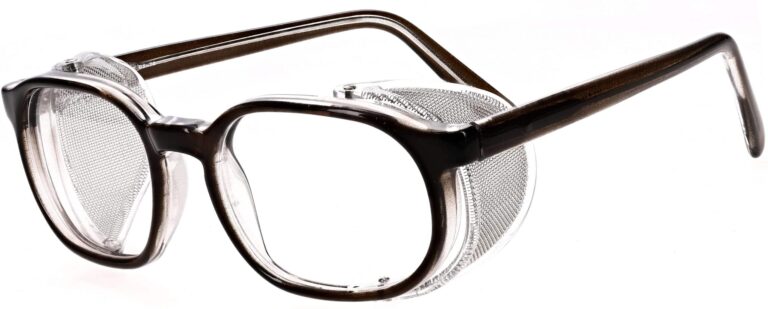 Model RX-75 Safety Glasses in Translucent Brown RX-75-BN