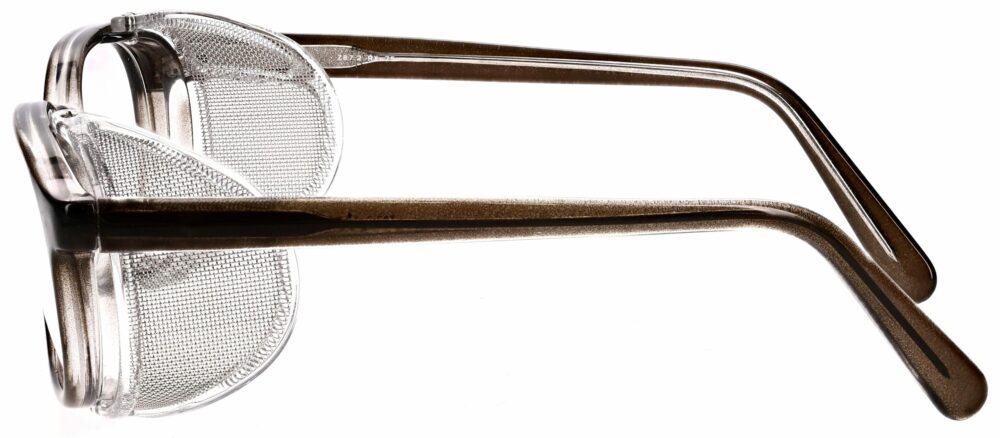 Model RX-75 Safety Glasses in Translucent Brown RX-75-BN