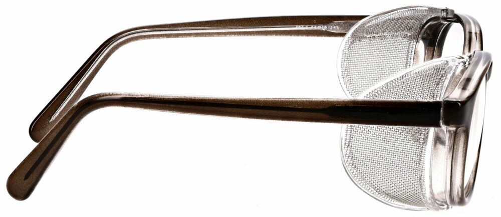 Model RX-75 Safety Glasses in Translucent Brown RX-75-BN