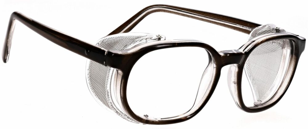 Model RX-75 Safety Glasses in Translucent Brown RX-75-BN
