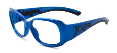 Prescription Safety Glasses RX-W200 - Blue Black-W200-BB