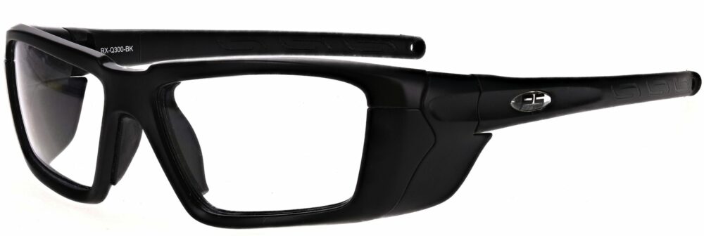 Model RX-Q300 safety glasses in black RX-Q300-BK