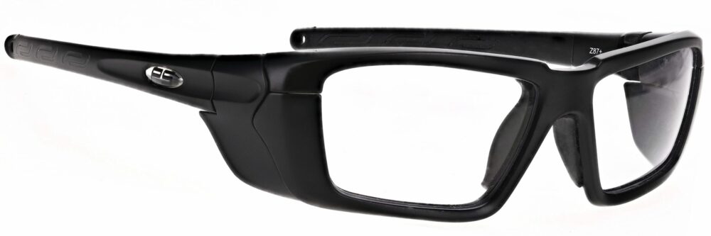 Model RX-Q300 safety glasses in black RX-Q300-BK