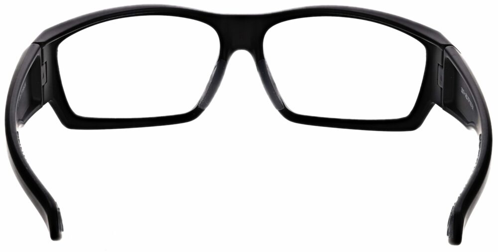Prescription Wraparound Safety Glasses Model RX-TP198-BK in Black