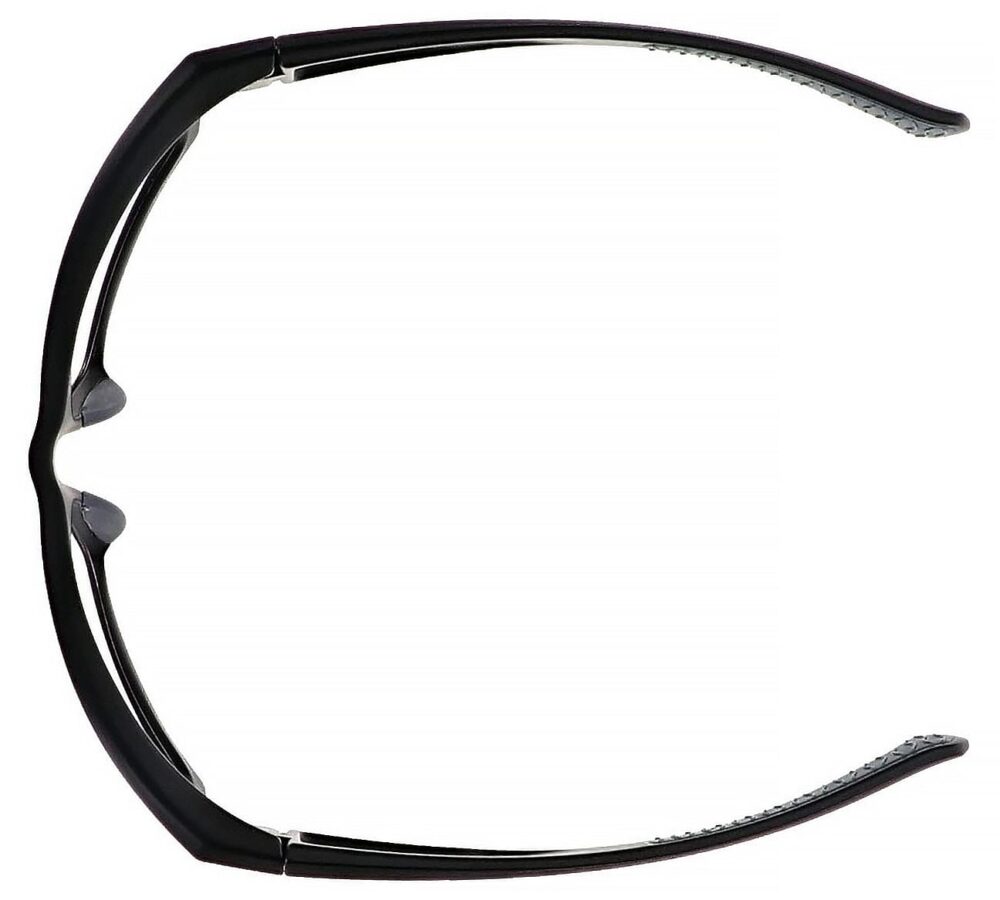 Prescription Wraparound Safety Glasses Model RX-TP198-BK in Black
