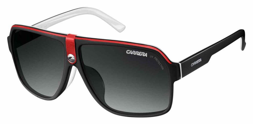 Carrera 33S Sunglasses Black Crystal W Angle Side Left