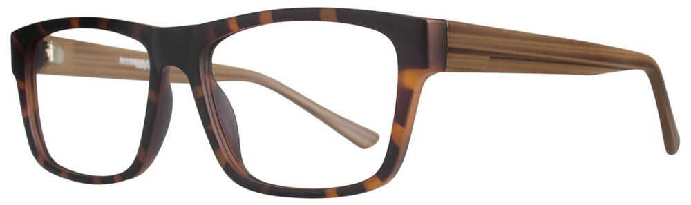 Affordable Designs Jack Eyeglasses, Tortoise Hi Res frame. Angled left