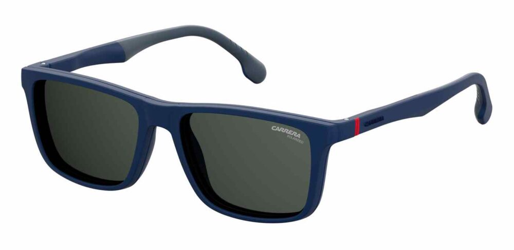 Carrera 4009CS Sunglasses Matte Blue Side Left