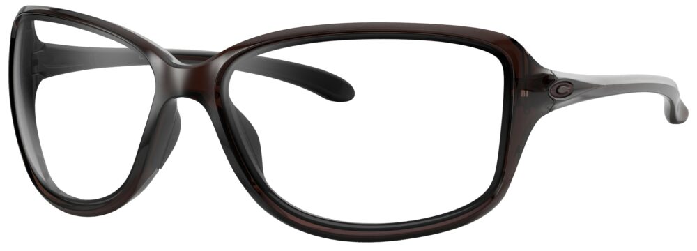Oakley Cohort Glasses in a Amethyst Frame. Angled Left