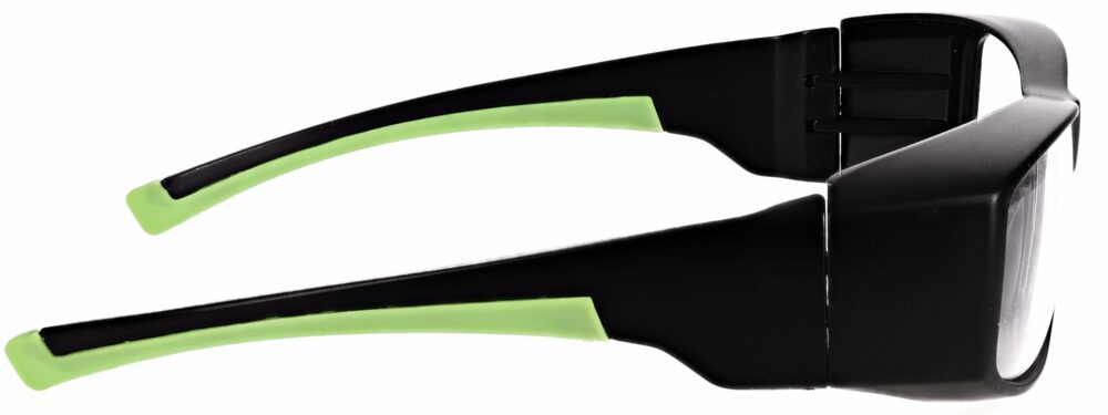 Model RX-17001-BK safety glasses in Black RX-17001-BK