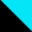 black light blue green swatch