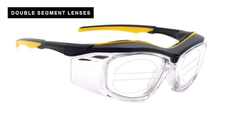 Double Segment Safety Glasses RX-F10