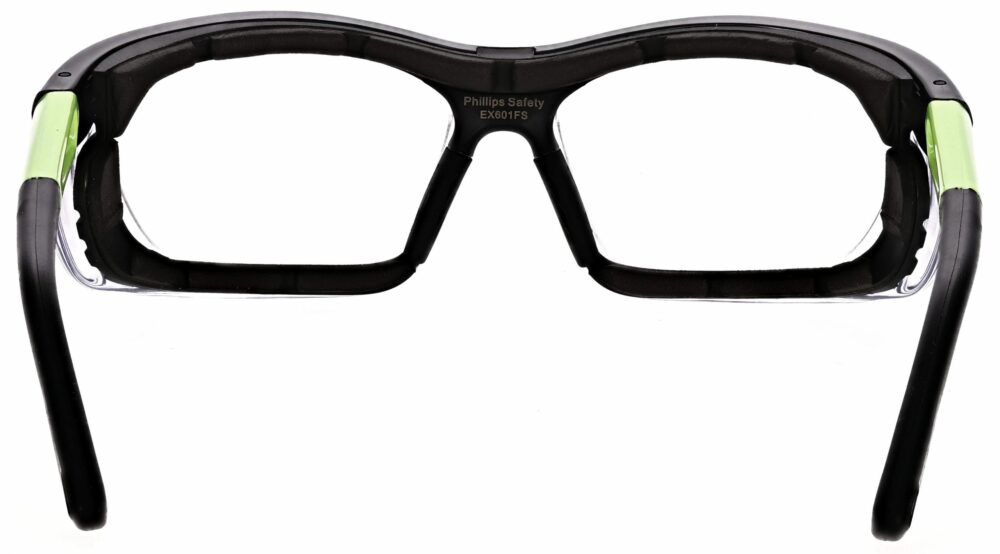 Model RX-EX601 Safety Glasses in Matte Apple Green RX-EX601BFS-AP