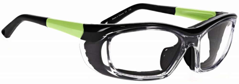 Model RX-EX601 Safety Glasses in Matte Apple Green RX-EX601BFS-AP
