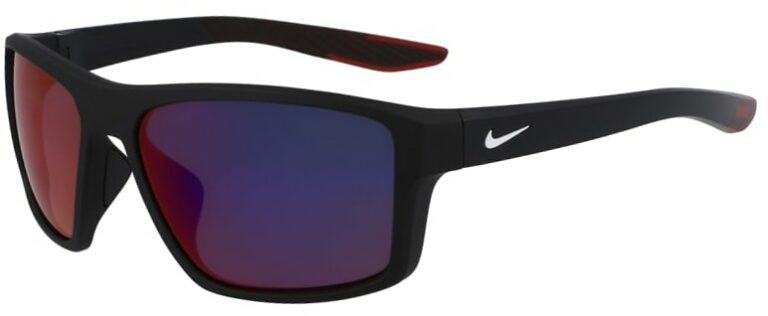 Nike Brazen Fury in Matte Black Frame with Field Tint Lens Angled to the Left Side