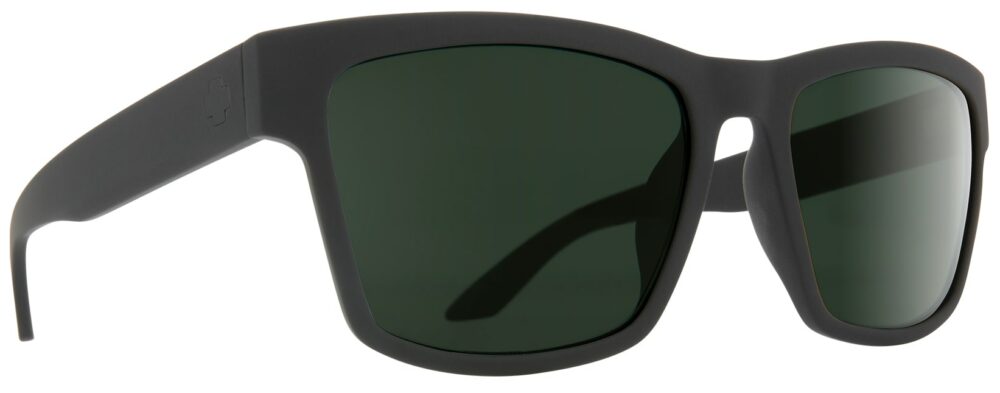 Spy Haight 2 in SOSI Matte Black with Happy Gray Green Polar Lenses
