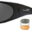 Wiley X Romer 3 in Matte Black Frame with smoke Grey, Clear, and Light Rust Lens, swatch