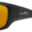 Wiley X Omega in Matte Black Frame with Captivate Bronze Mirror Lenses, Angled to the Side Left, WX-ACOME04 Swatch