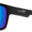 Wiley X Peak WX ACPEA09 in Matte Black Frame with Polarized Blue Mirror (Green) Lens, Angled Side Left swatch