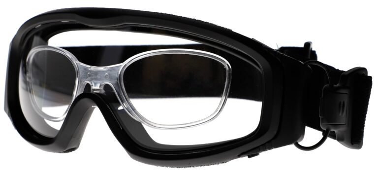 GP04 Prescription Safety Glasses Angle Left