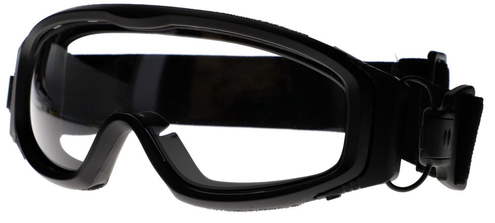 RX GP04 Safety Goggles Angled Left