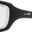 Wiley X Sleek in Matte Black Frame with Clear Lens, Swatch