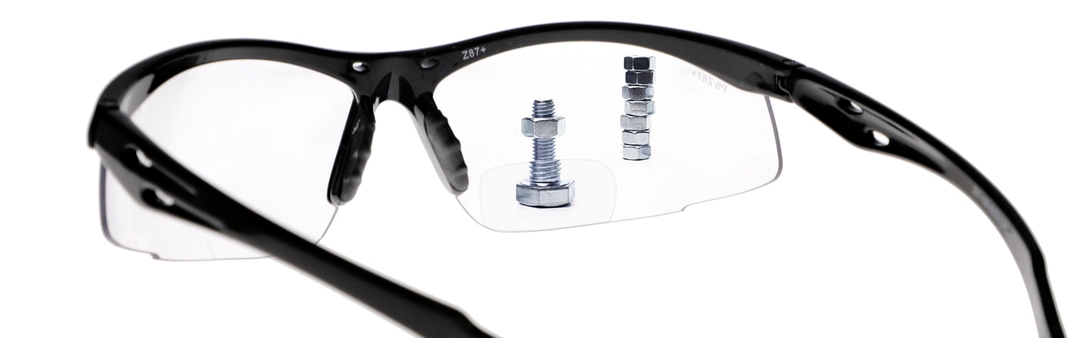 Safety readers and bifocal safety glasses Top Banner