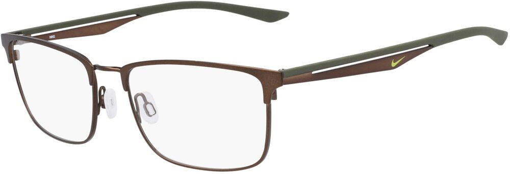 Nike 4314 212 Eyeglasses Satin Walnut