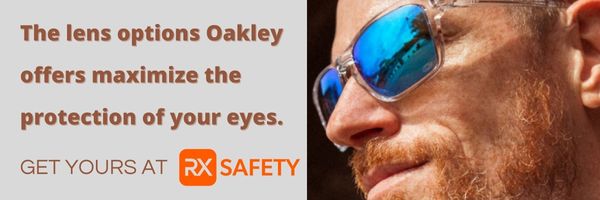 Oakley-glasses-with-advanced-lens- optics-for-maximum-eye-protection- available-at-RX-Safety.