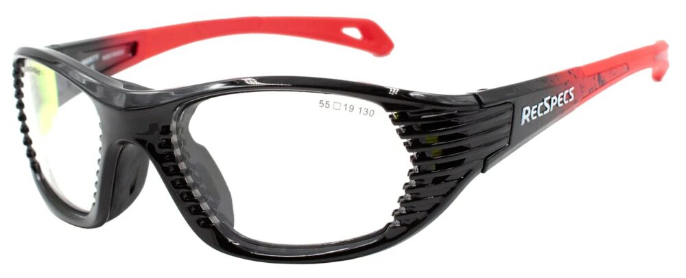 recspecs-maxxair-shiny_black_speckled_red-angle_left-RX_Safety