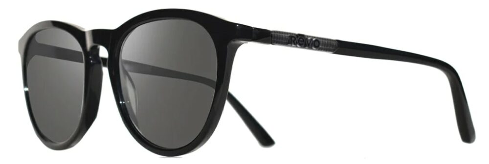 Revo-Sage-Sunglasses-Black-Graphite-Angle-Left