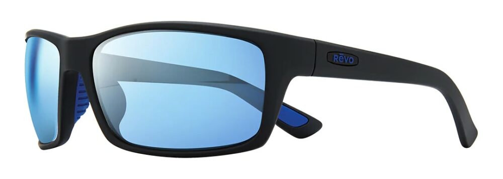 revo-rebel-Matte-Black-Blue-Water-angleleft