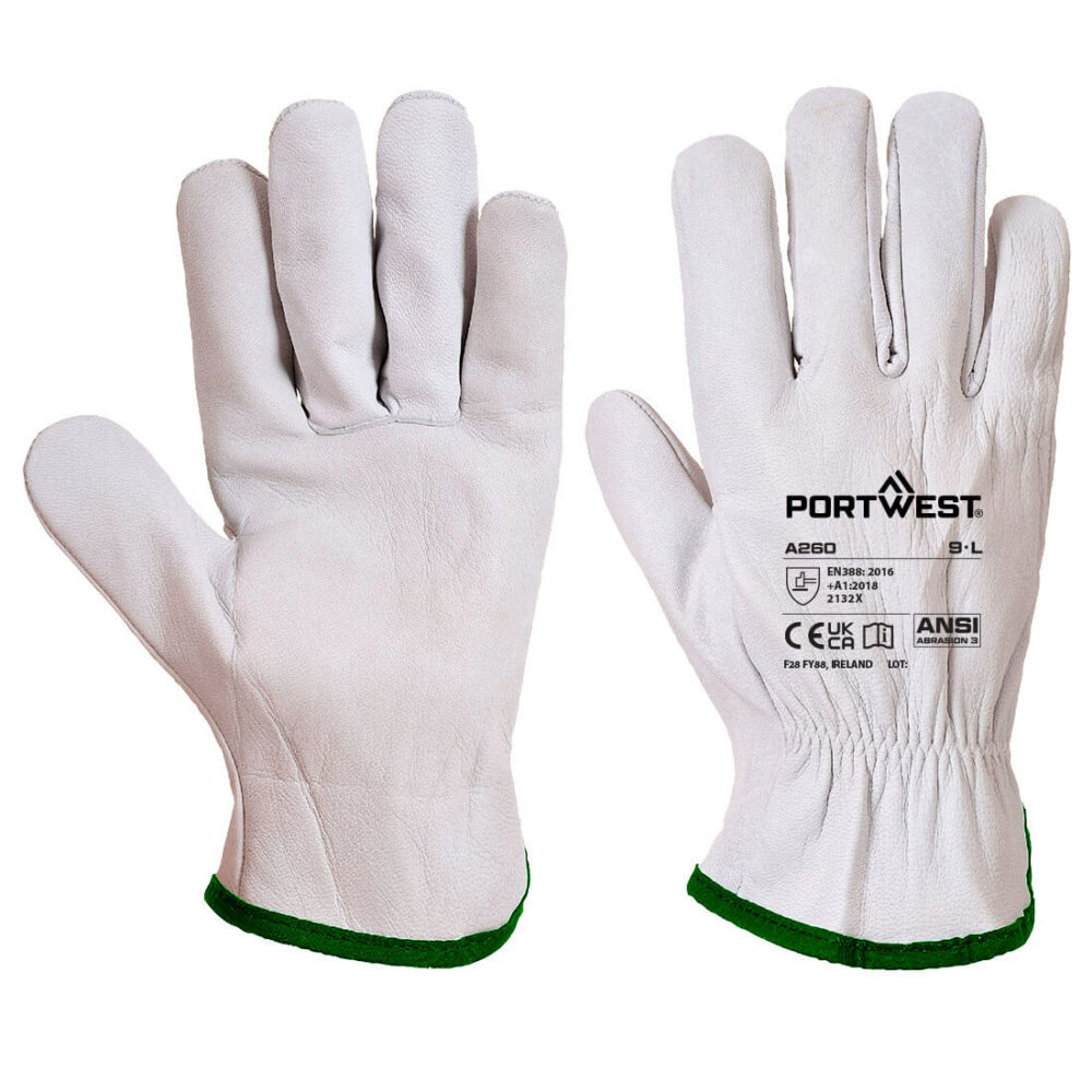 Portwest-A260-Driver-Safety-Glove-Gray