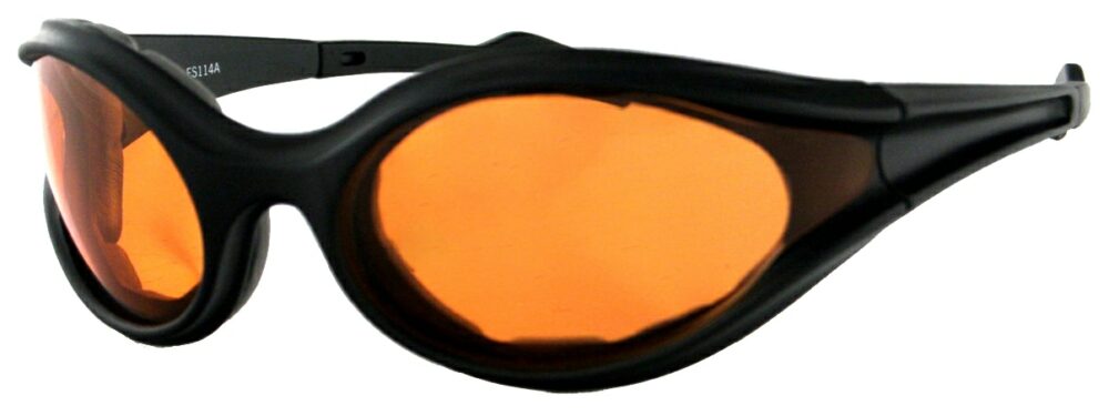 bobster-foamerz-matte-black-amber-angle-left-RX-Safety