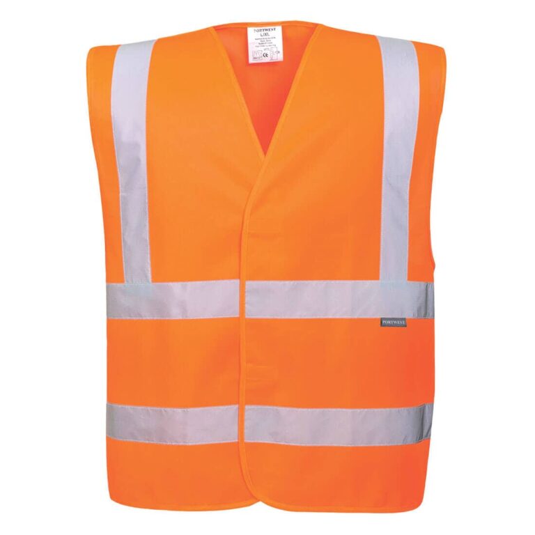 Portwest EC76 Hi-Vis Safety Vest (10 Pack)