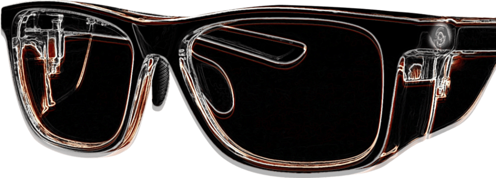 black-glasses