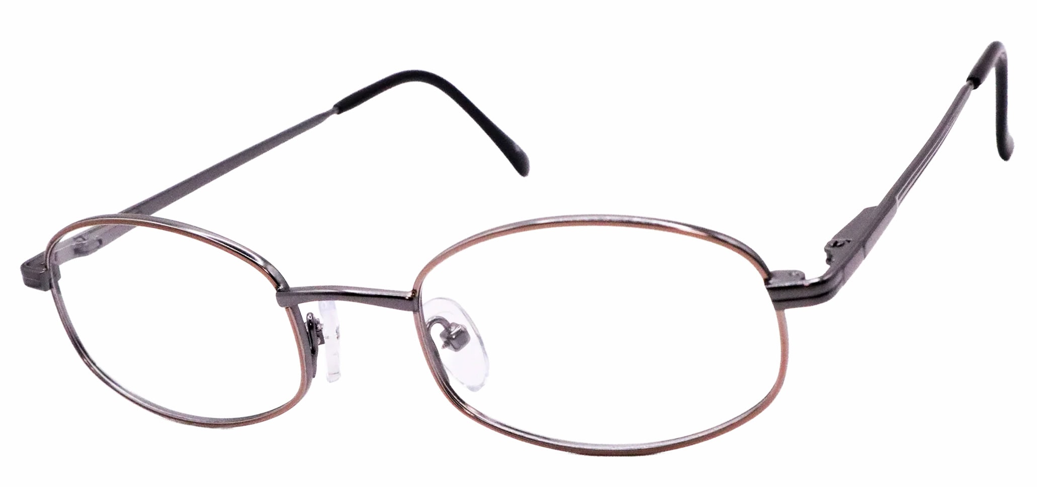 Titmus TR303S Prescription Safety Glasses, angle left, Gray