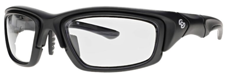 RX-13001-MBK05 Prescription Safety Glasses, angle left