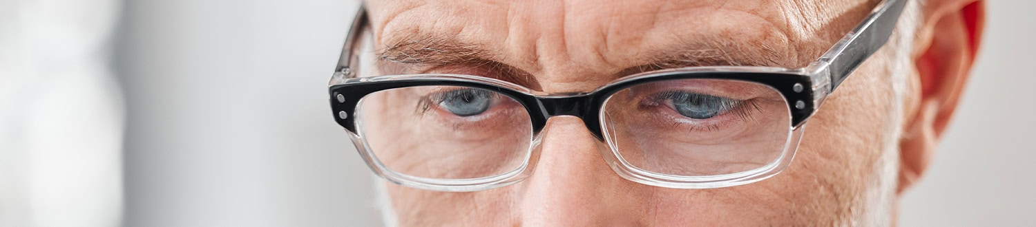Real Glass Reading Glasses Top Banner