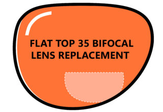 Flat Top 35 Bifocal Lens Replacement