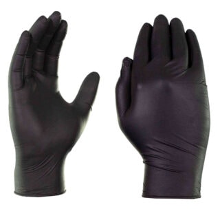 X3 Black Nitrile PF Ind Gloves